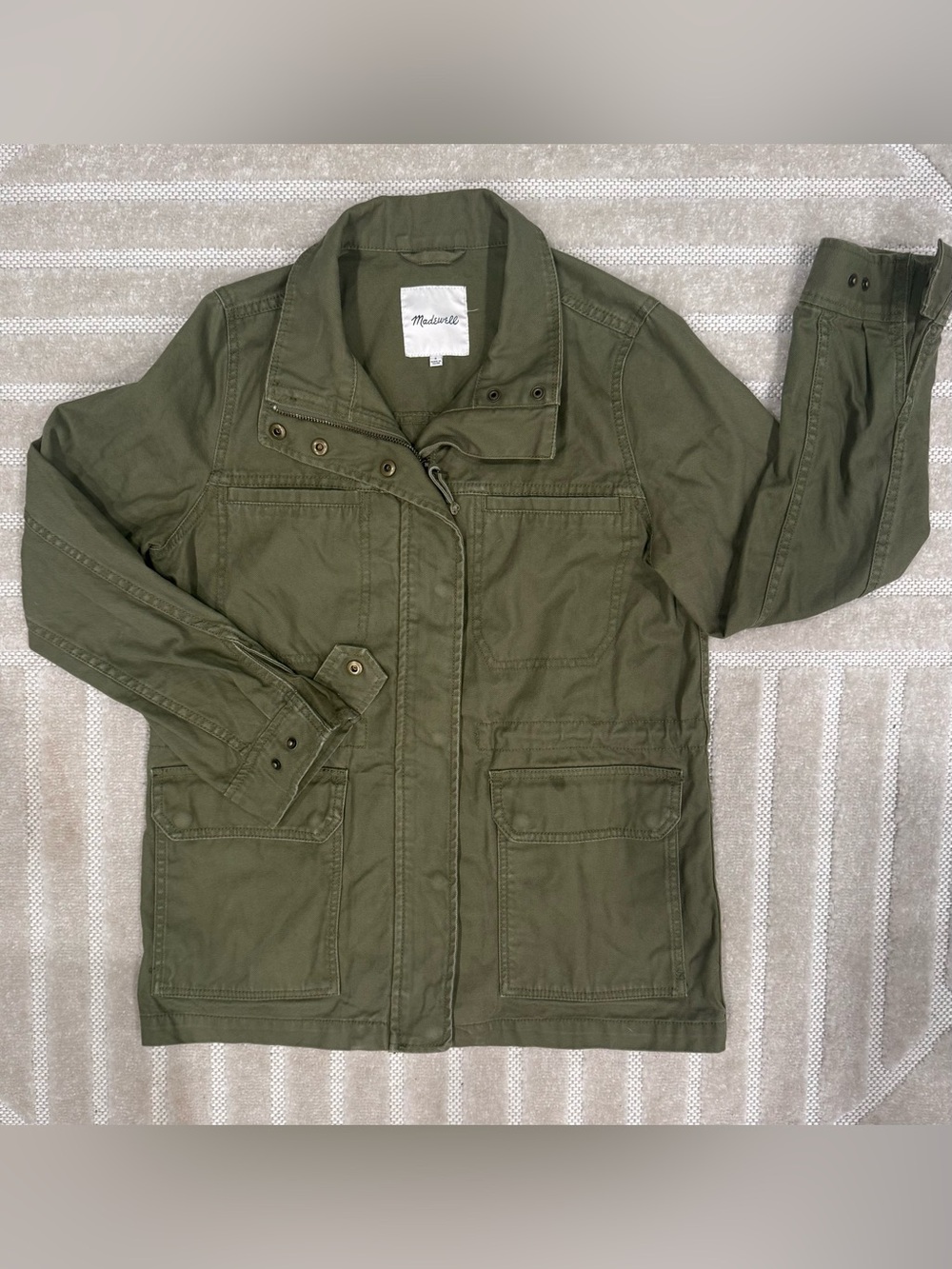 Madewell Olive Green Utility Jacket